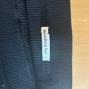 Abercrombie & Fitch black sweater midi skirt
